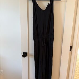 Caslon Black Sleeveless jumpsuit